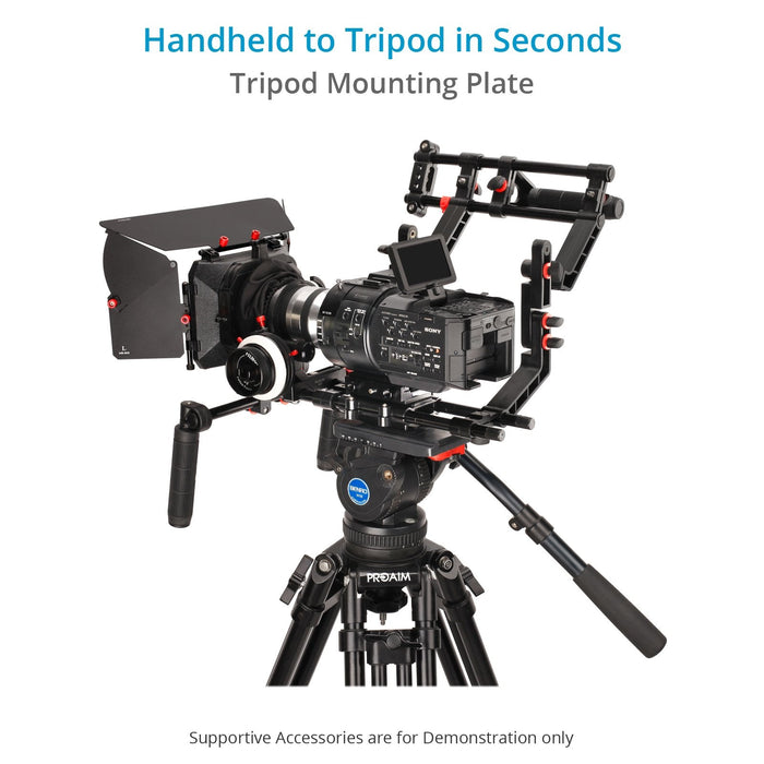 Filmcity FC-03 Shoulder Rig Kit with Matte Box & Follow Focus for DSLR Cameras