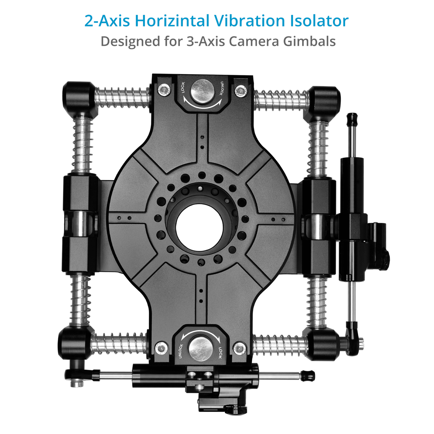 2-Axis Horizontal Vibration Isolator for Camera | Proaim — Proaim.be