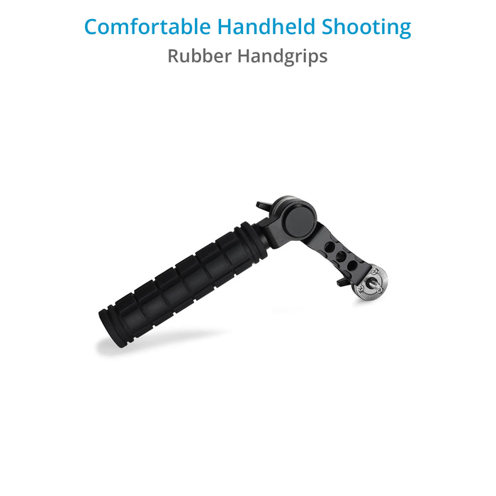 Camtree Hunt Quick Mount 19/15mm Rosette Handle Set (ARRI Standard) for Camera Rigs