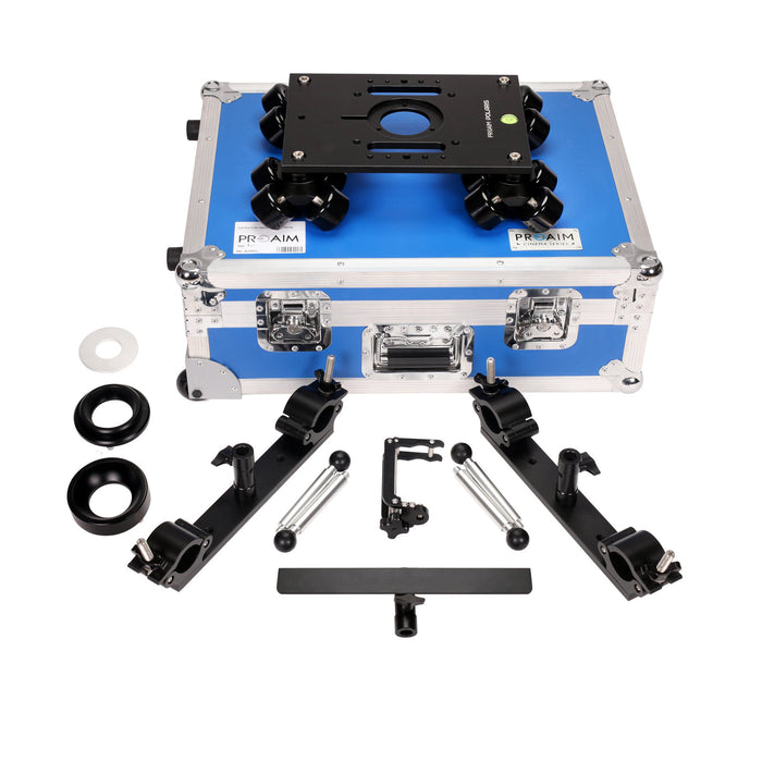 Proaim Polaris Portable Camera Dolly  with Universal Track Ends