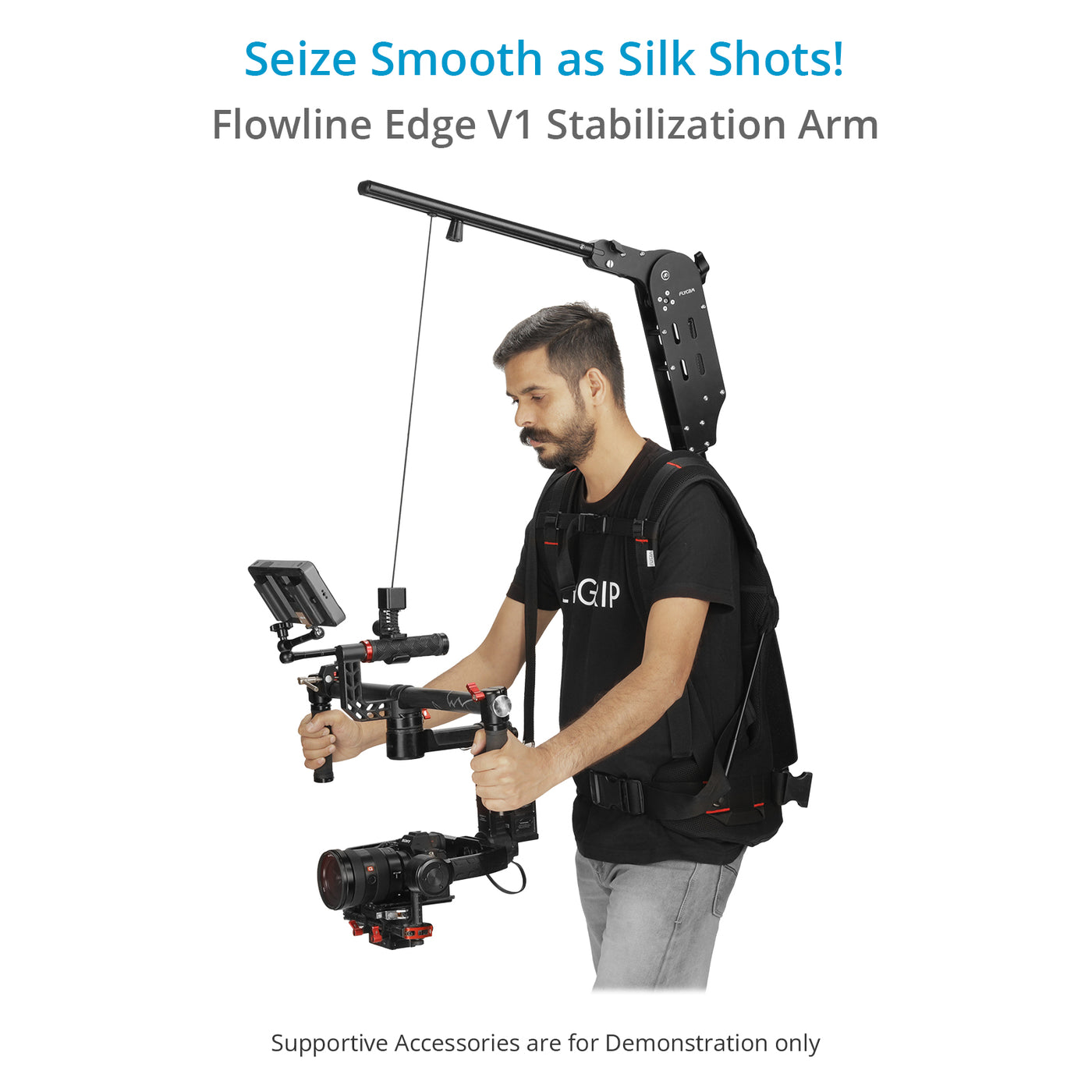 Flowrine Flycam Flowline Edge V1 Stabilization Arm | Proaim — Proaim.be