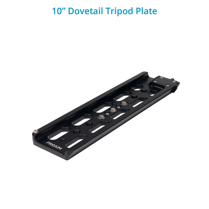 Proaim 19mm Quick Release Camera Base Plate with Dovetail (ARRI Standard)