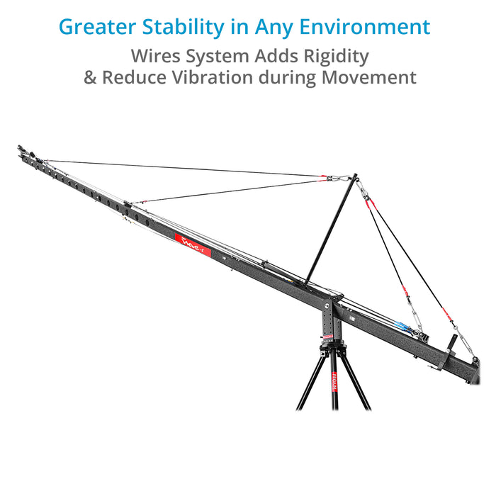 Proaim 24ft Breeze Camera Jib Crane Kit for Filmmakers & Production UnitsProaim 24ft Breeze Camera Jib Crane Kit for Filmmakers & Production Units