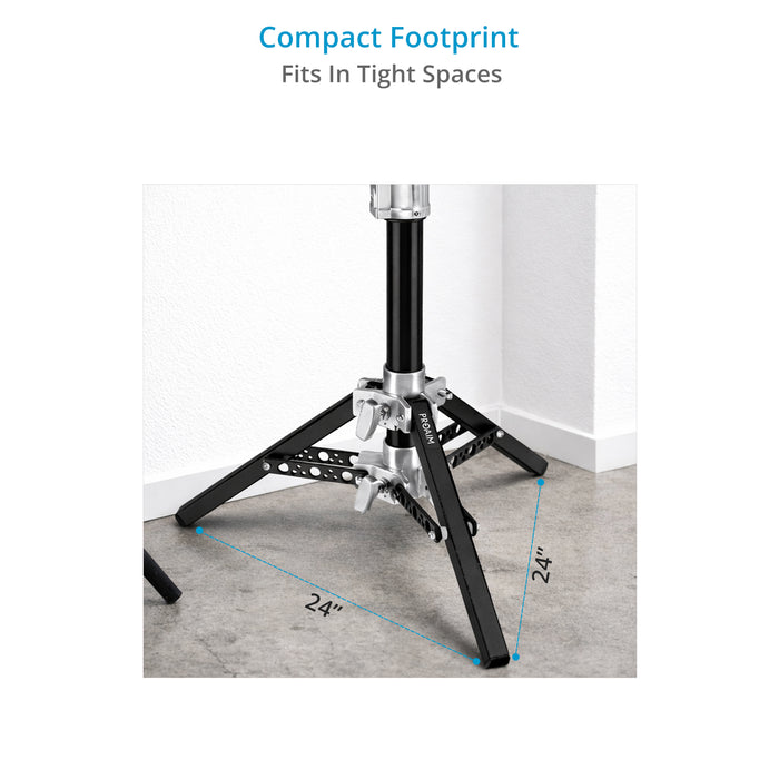 Proaim 38” Camera Slider Stand with 1-1/8" Junior Receiver, 20” Min Height