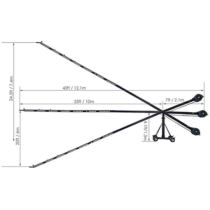 Proaim 40ft Fraser Crane Package