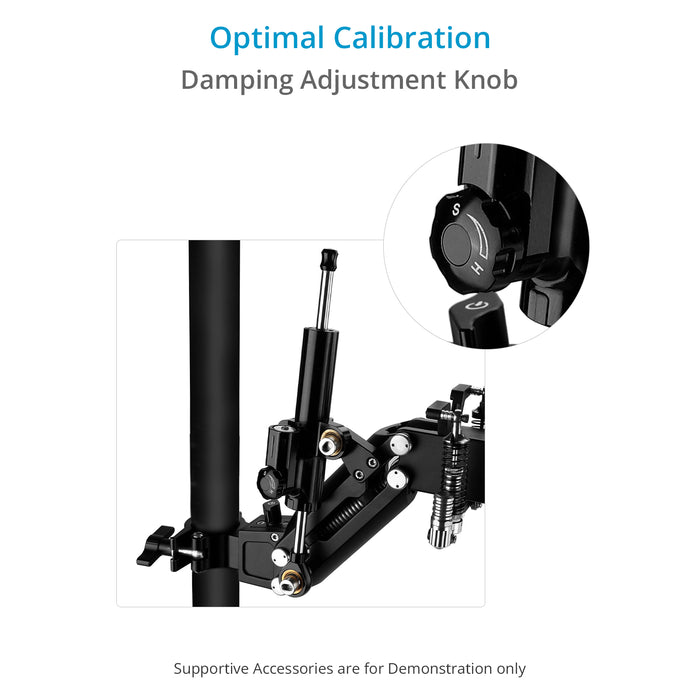 Proaim Airwave V5 Camera Vibration Isolator Arm (6.61 to 15.4lb) for Small Camera Gimbal Setups