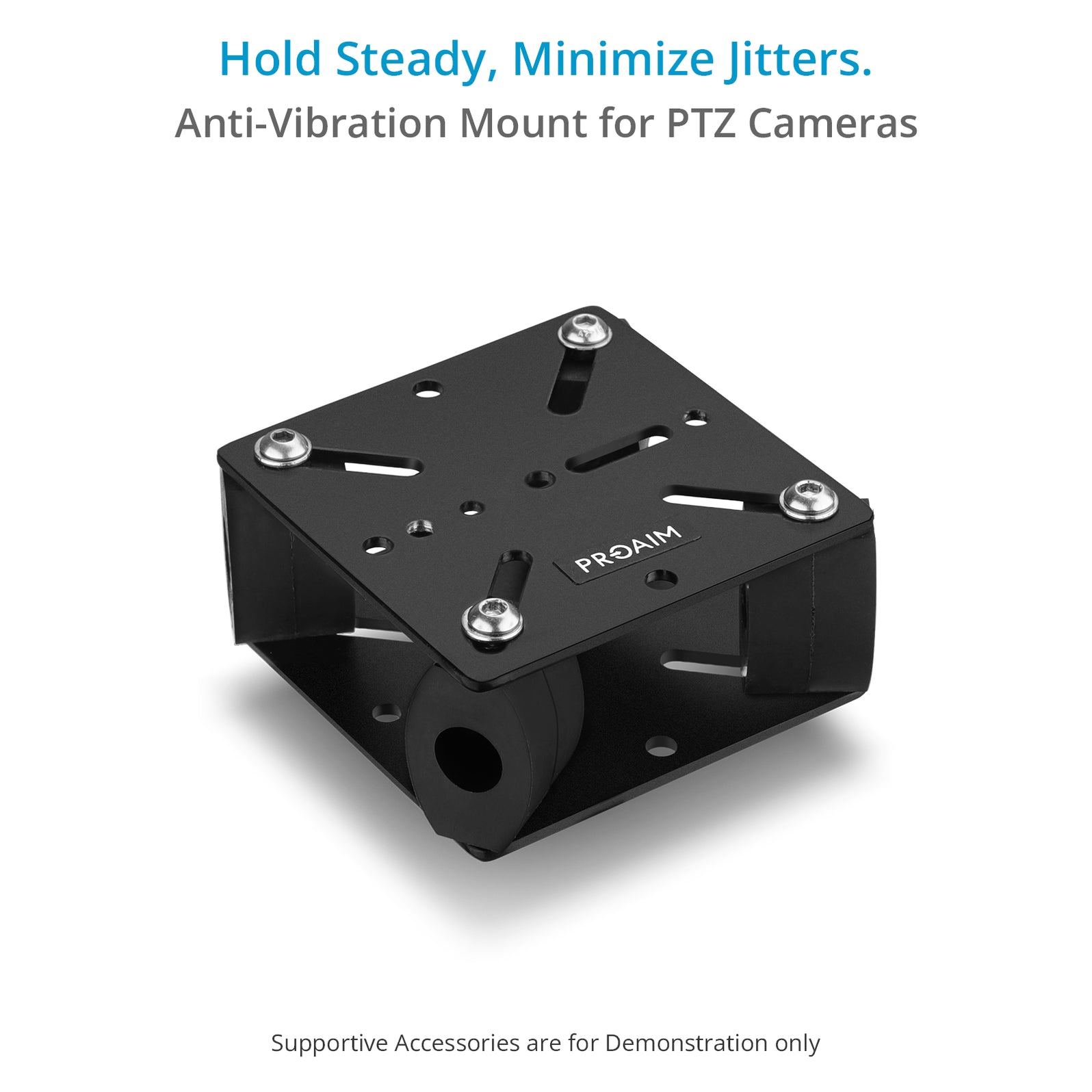 Proaim AntiVibration Isolator Mount for PTZ Cameras — Proaim.be