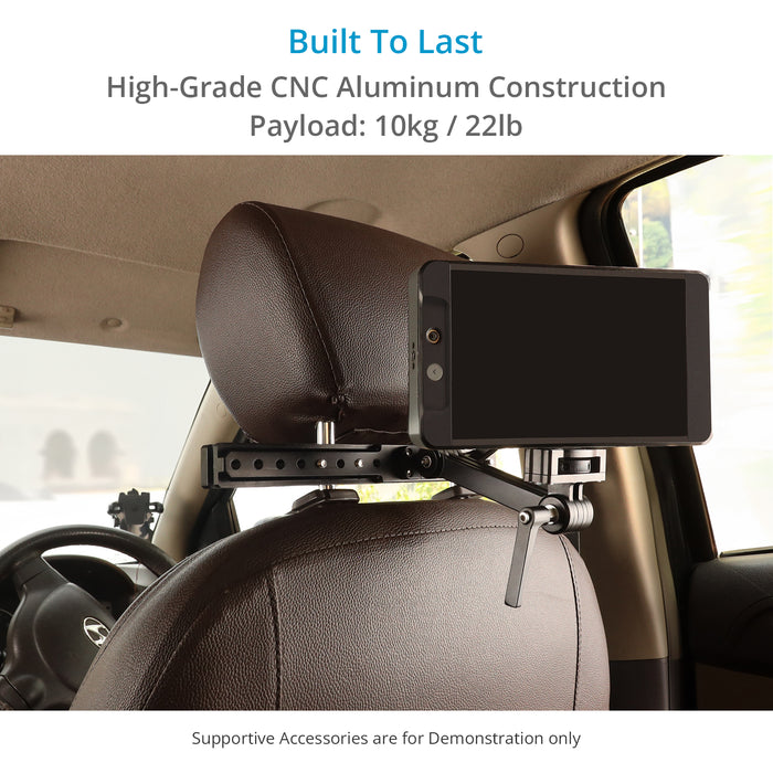 Proaim Car Seat Headrest Plus Bracket for Monitor and Other Accessories