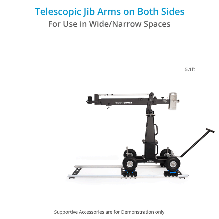 Proaim Comet 12ft Euro/Elemac Mount Camera Jib Crane Package