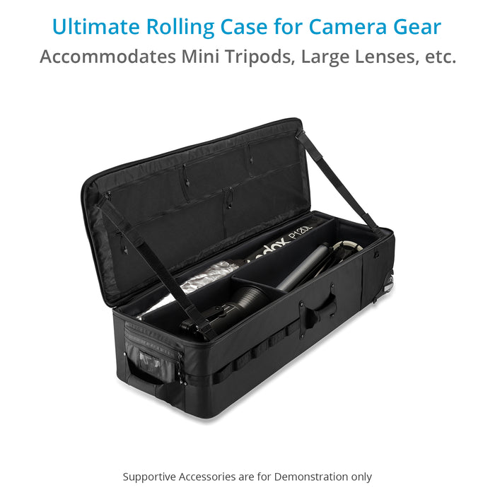 Proaim Cube Production Rolling Camera Gear Bag / Case for Photographers, Videomakers & Filmmakers