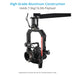 Proaim Gold Pan Tilt Head for Camera Jib Crane, Payload - 7.5kg/16.5