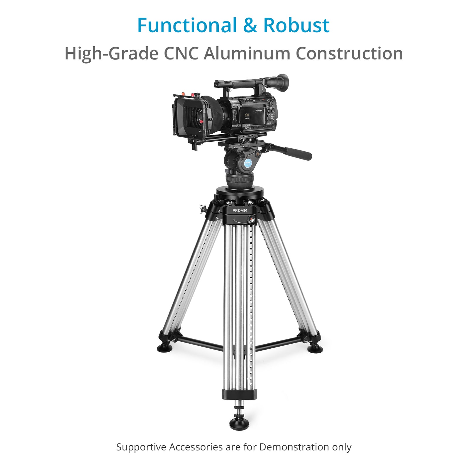 Mitchell Base to Bowl Camera Adapter | 75mm. 100mm. | Proaim — Proaim.be