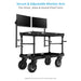 Proaim Monitor Articulated Arm for Video Camera Cart | 75mm/100mm VESA Mount