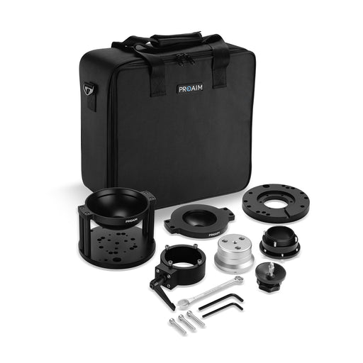 Proaim Multi Adapter Kit (Mitchell – Euro/Elemac - Bowl) for Camera Rigging
