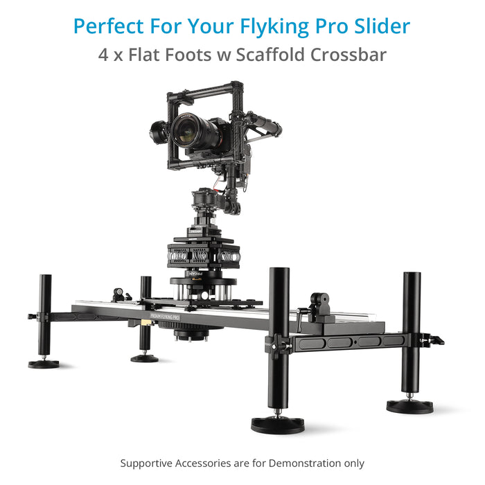 Proaim Scaffold Crossbar Mount with Flat Foot for Flyking Pro Video Camera Slider