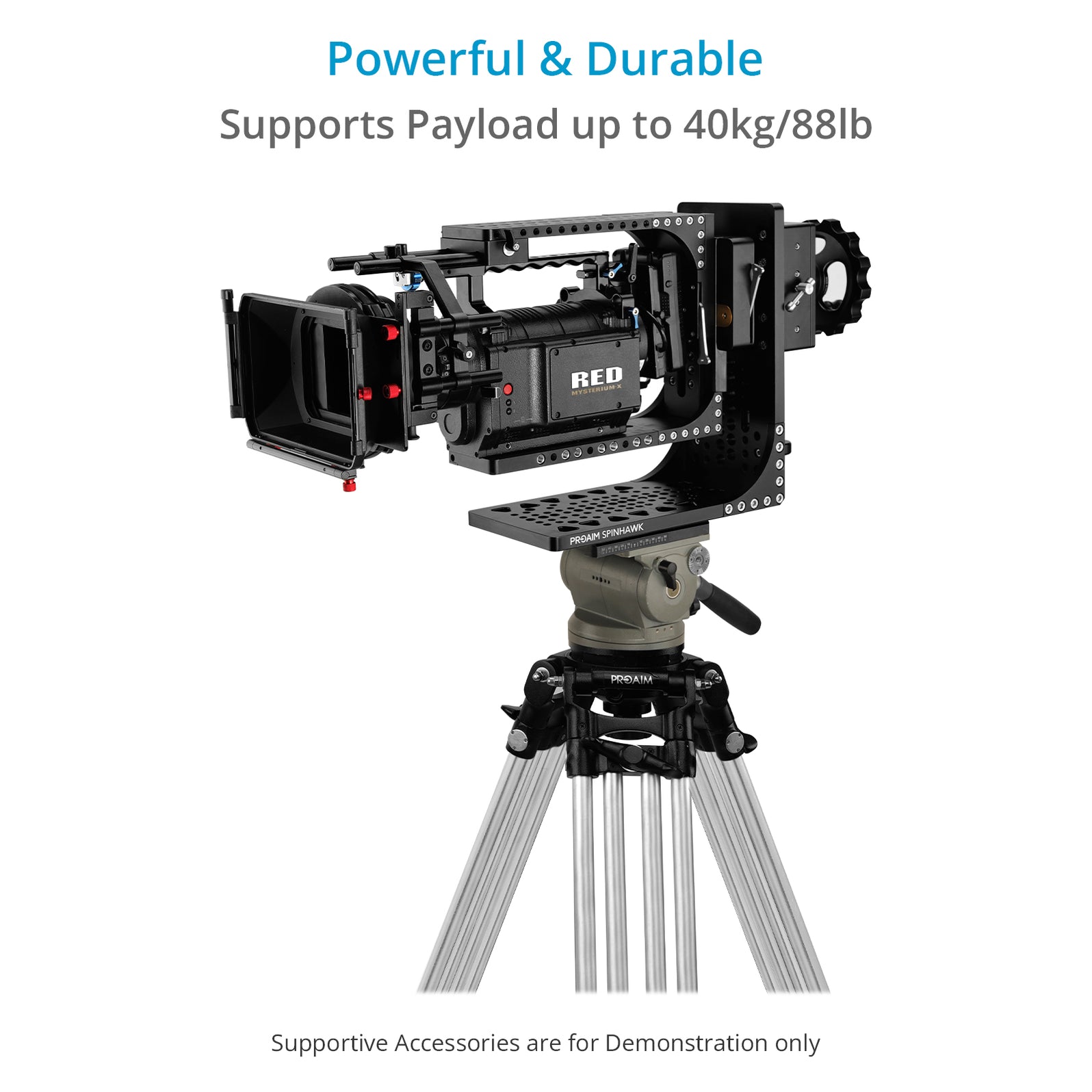 Spinhawk Professional 360° Rolling Video Camera | Proaim — Proaim.be