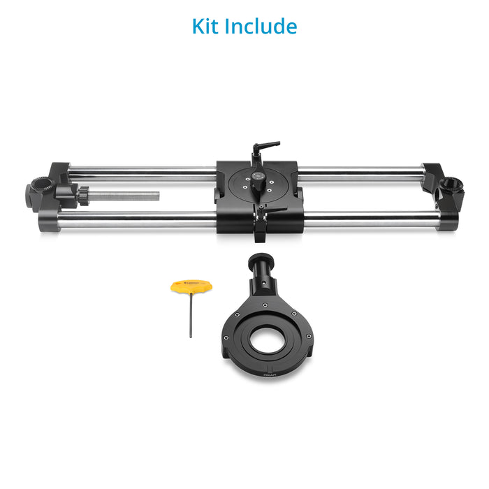 Proaim Ubangi Multi-Offset Video Film Camera Slider Rig w Mitchell Mount