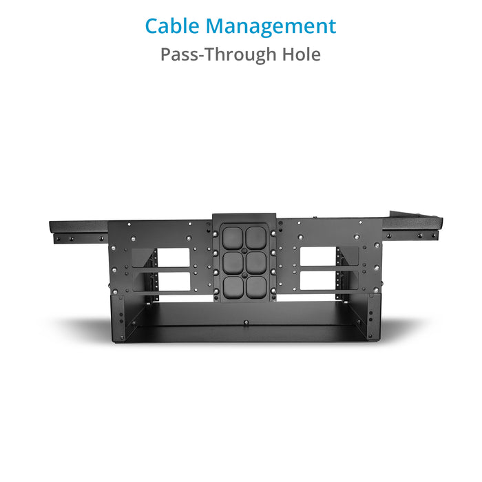 Proaim Workstation with 4U Rack for Proaim Alpha Stand | Clamping Range: 38mm to 50mm