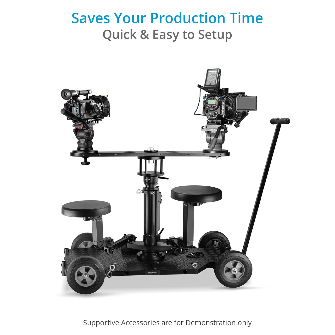 Proaim Dolly Seat for Camera Doorway Dolly — Proaim.be
