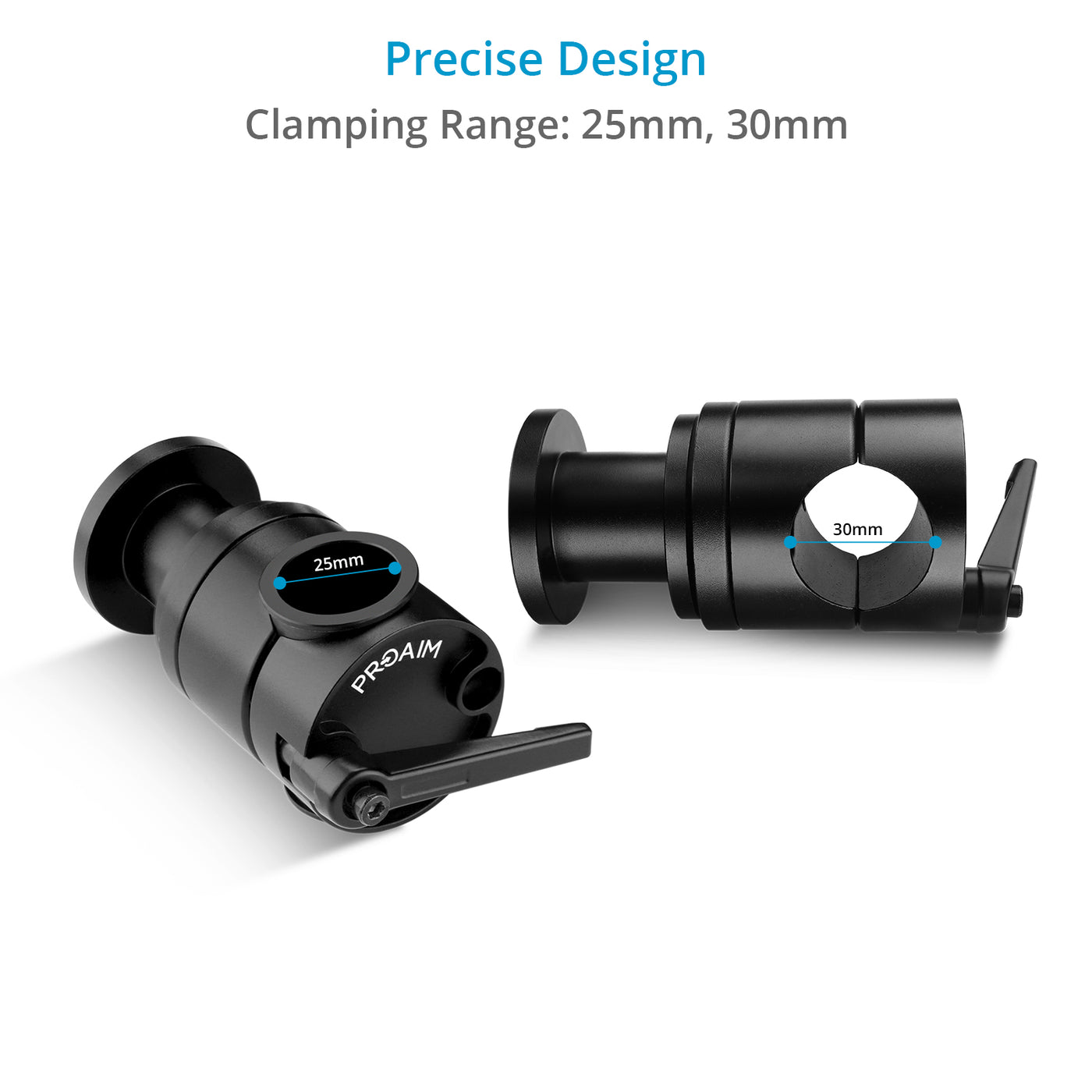 Proaim Spool Clamp for Camera Gimbal Support Body Rigs & Star Ring ...