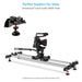 Proaim Polaris Mini Portable Video Camera Dolly w Universal Track Ends | Mitchell & 75mm Bowl Mount