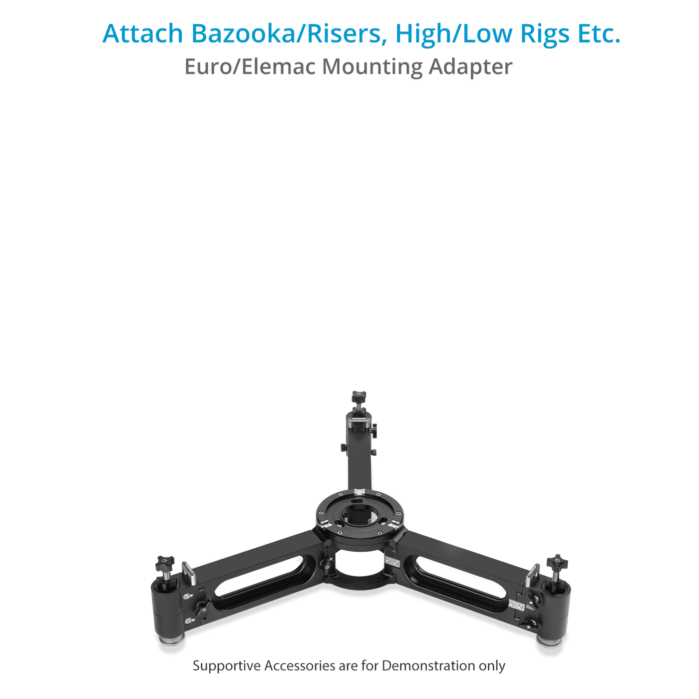 Turnstile Mount for Mitchell Base Camera Platform | Proaim — Proaim.be