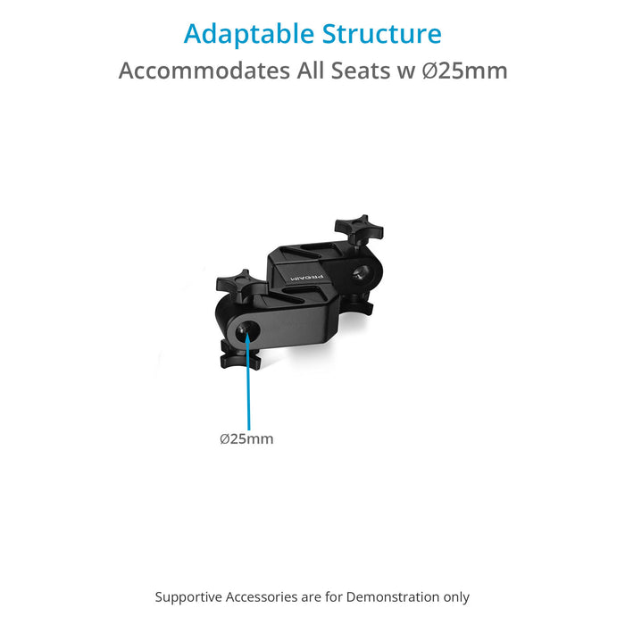 Proaim Vertical Seat Arm for Round Seat & Camera Doorway Dolly.