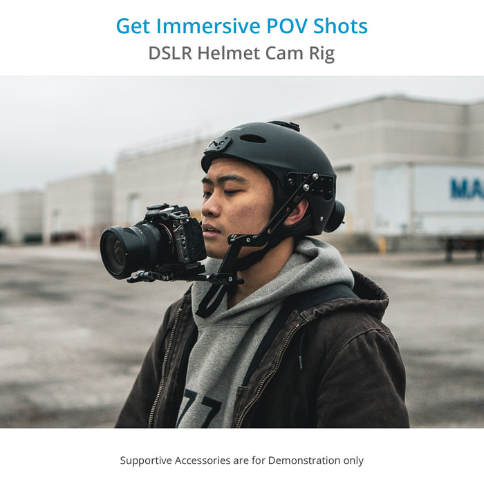 Proaim Surfer Helmet Rig for DSLR Camera / Smartphone | For Film & Photography
