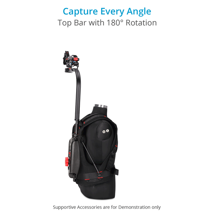 FLYCAM Flowline Starter Body Support Vest + Placid 2 axes stabilisateur pour cardans 3 axes | Système de montage ergonomique et respirant pour un tir FLYCAM Flowline Starter Body Support Vest + Placid 2 axes stabilisateur pour cardans 3 axes | Système de montage ergonomique et respirant pour un tir