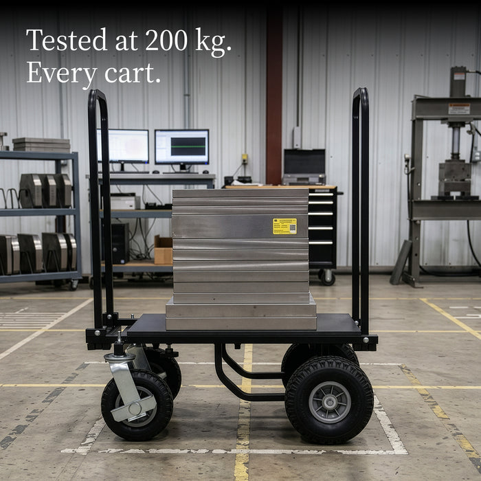 Proaim Vanguard UC5 Folding Utility Cart | 8-in-1 Professional All-Terrain Equipment Cart, 200 kg / 440 lb