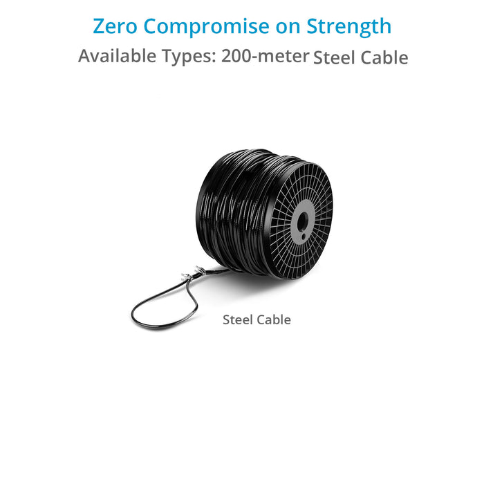 Proaim Safety Cable for Sky-Walker Cablecam | Steel — Proaim.be