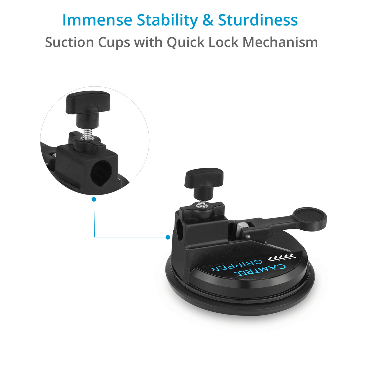 Camtree Gripper G-10 Car Suction Mount Mount Kit | Proaim — Proaim.be