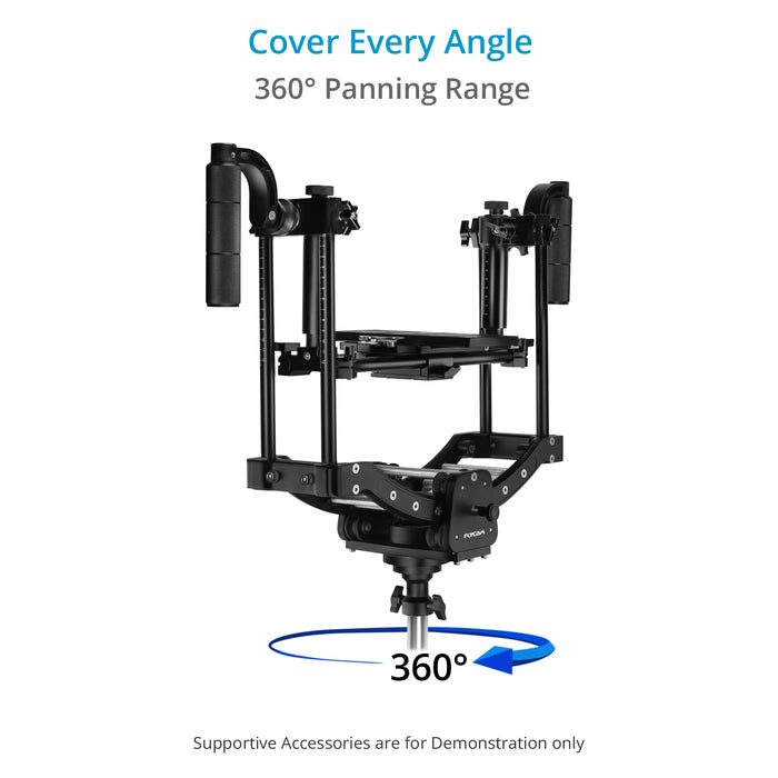 Flycam Equator 3-Axis Handheld Gimbal Stabilizer for 35kg / 77lb Camera Setups