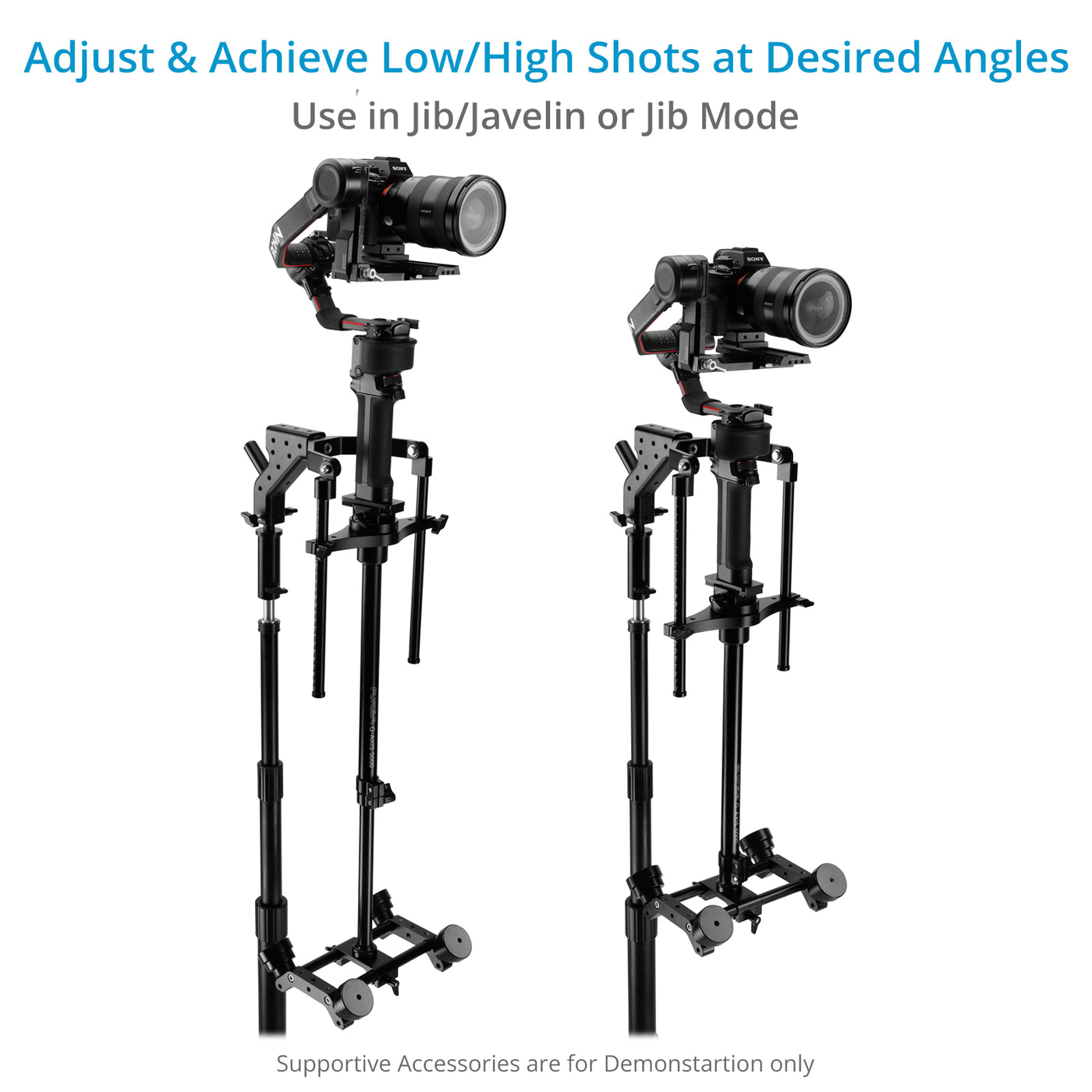 FLYCAM HD-5000 Camera Stabilisator Voor 1-5kg Camera's 3-assig