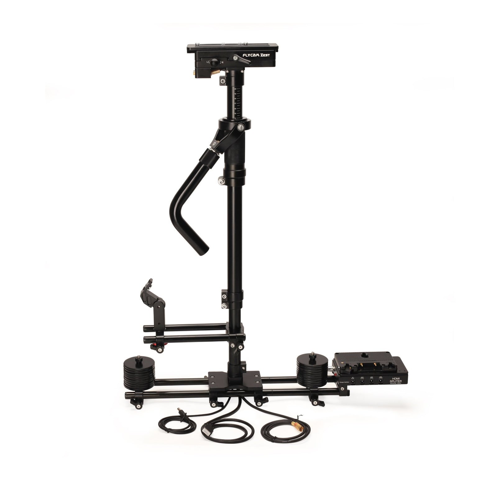 Flycam Zest Pro Video Camera Stabilizer with Integrated Monitoring & P — Proaim.be