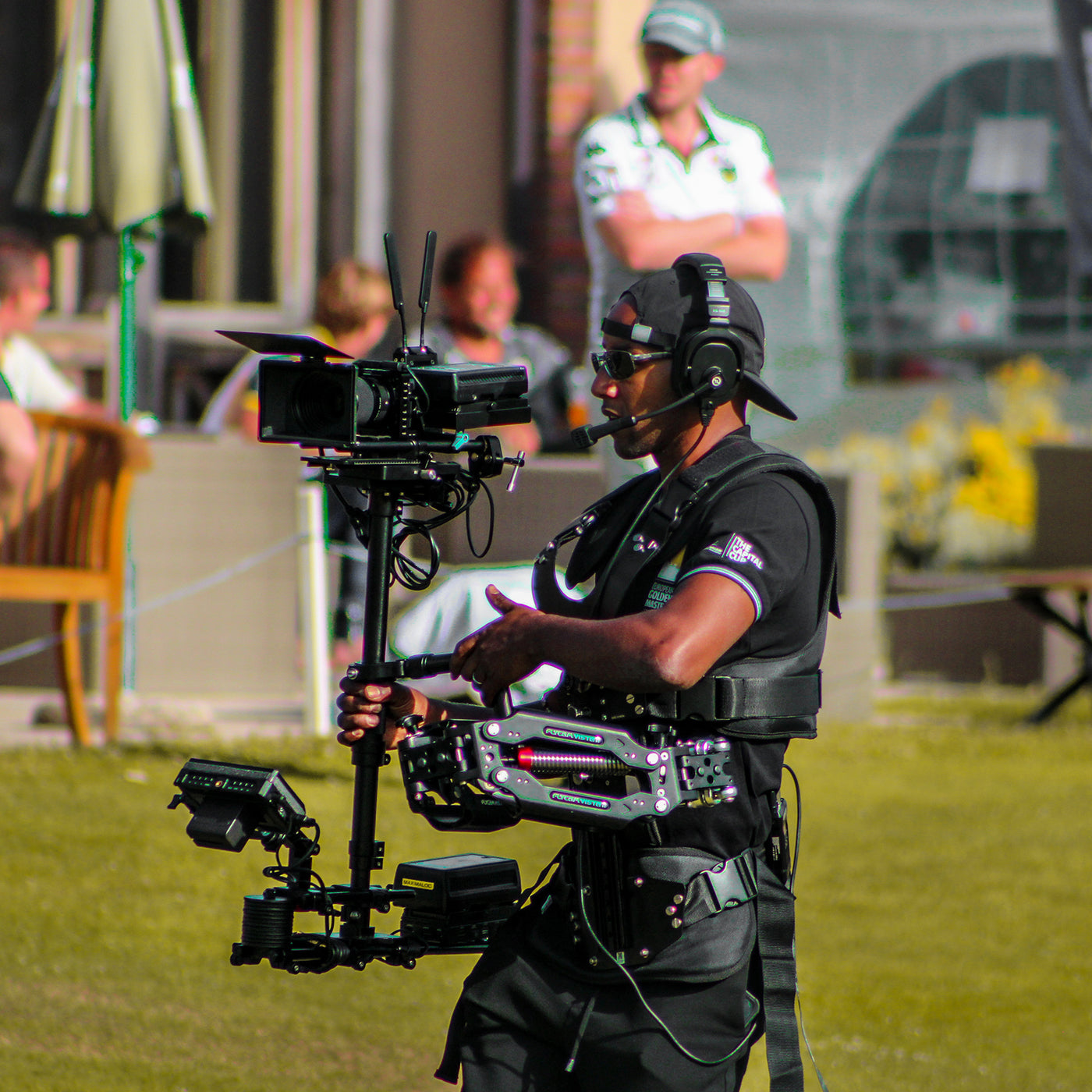 Flycam Zest Pro Electronic Video Camera Stabilizer with VistaII Arm V