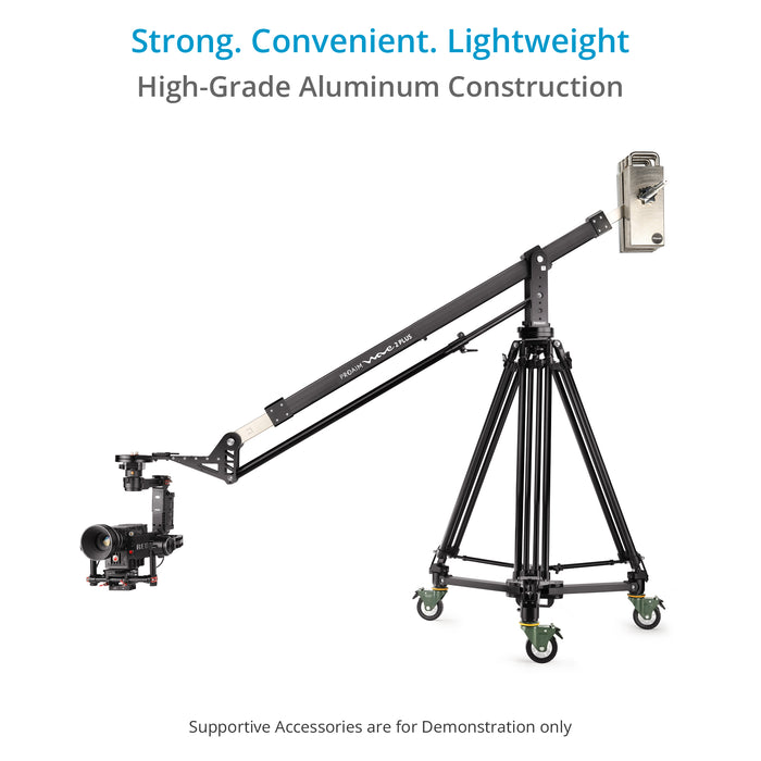 PROAIM Agile Heavy-duty Floor/Track Studio Dolly for Spiked Tripods