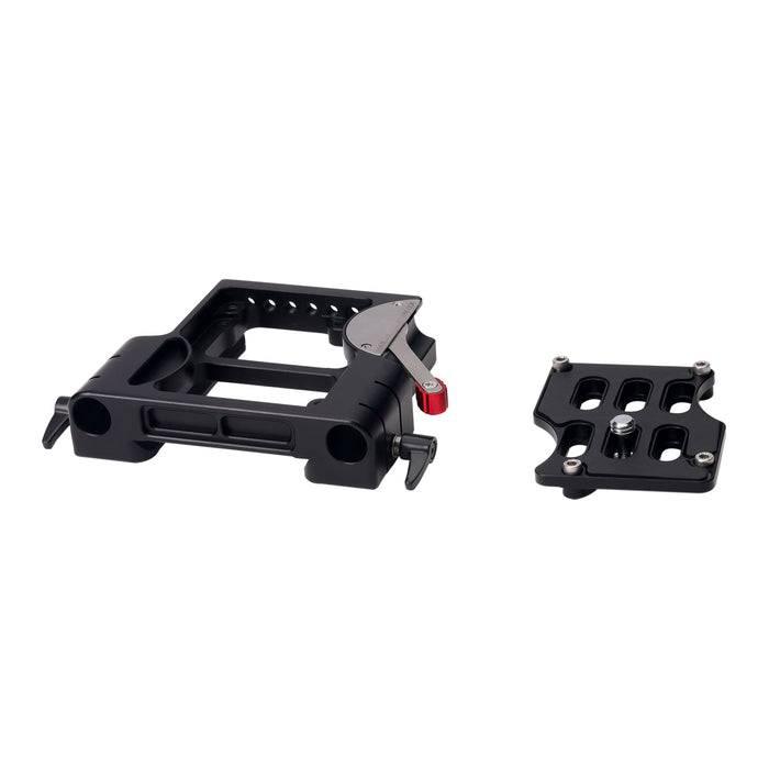 Proaim 15mm Quick Release Camera Base Plate with Dovetail (ARRI Standard)