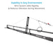 Proaim 18ft Camera Crane Jib Arm for 3-axis Gimbals, Pan-Tilt & Fluid Head