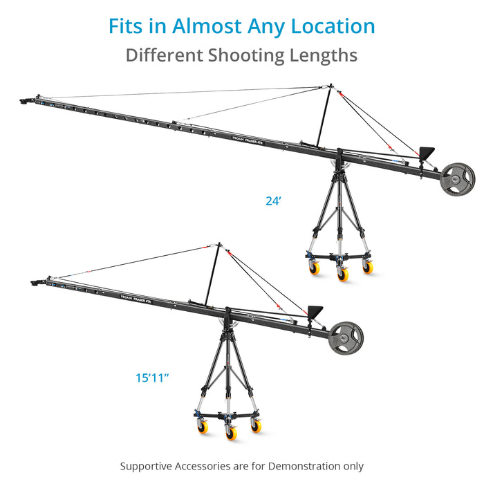 Proaim 24ft Fraser Camera Jib Crane Package for Video Film Productions