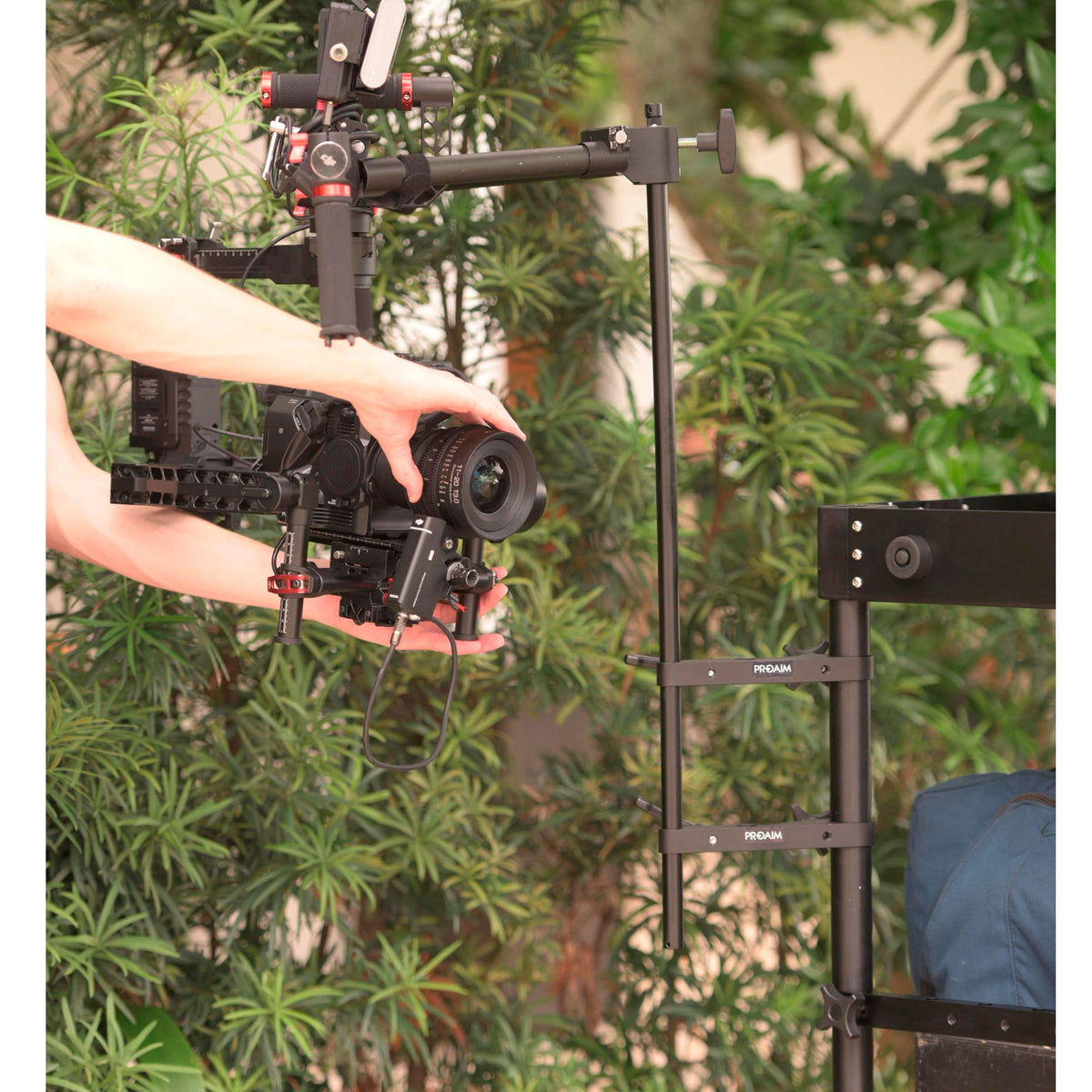Supporto A Pinza Proaim 5/8" Per Aste E Accessori Su Carrelli Camera