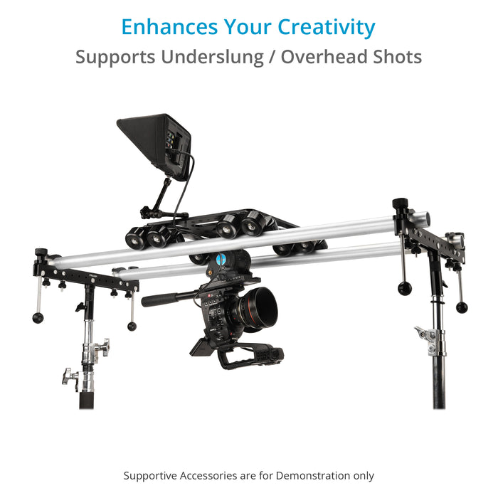 Proaim Breeza Video/Film Camera Dolly Slider with Track Ends