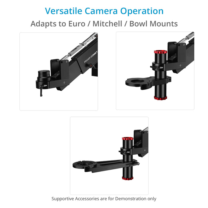 Proaim Comet Mini 4.5ft Euro/Elemac Camera Jib/Crane | 50kg / 110lb Payload