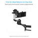 Proaim Explorer Pan Tilt Head for Camera Jib Crane, 8kg/17.6lb Payload