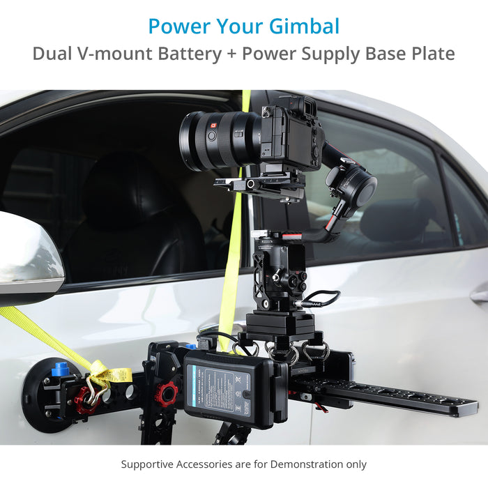 Proaim Fistgrip Car Mount with Shock Absorbing System for Camera Gimbals