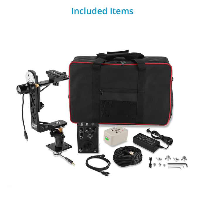 Proaim Flite Pan Tilt Head for Video Camera Jib/Crane | Payload: 3kg / 6.6lb