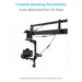 Proaim Flite Pan Tilt Head for Video Camera Jib/Crane | Payload: 3kg / 6.6lb