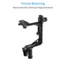 Proaim Flite Pan Tilt Head for Video Camera Jib/Crane | Payload: 3kg / 6.6lb