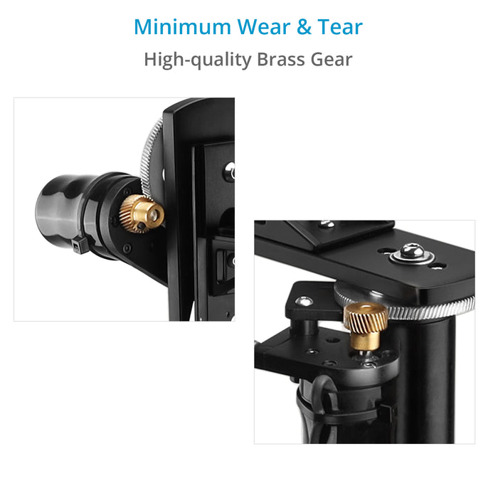 Proaim Flite Pan Tilt Head for Video Camera Jib/Crane | Payload: 3kg / 6.6lb
