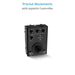 Proaim Flite Pan Tilt Head for Video Camera Jib/Crane | Payload: 3kg / 6.6lb